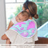 tplaotee 22x11in Ocean Animal starfishes Purple Pink Cotton Baby burping Cloths Easy Care Baby wash Cloth for Unisex