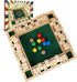 Shut The Box Dice Game - 12 inch Traditional Wooden Math Board Game with 8 Dice, 10 Numbers for 1-4 Players, Kids &