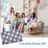 Cute Elephant Portable Diaper Changing Mat,Waterproof Foldable Travel Changing Pad,On-The-Go Wipeable Reusable Changing