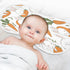 YETTASBIN Bunny Muslin Baby Burp Cloth, Super Soft Absorbent Cotton Burp Rag Baby Bibs Feeding Cloth for Newborn Boys