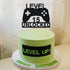 Level 15 Unlocked Cake Topper - Video Game Cake Topper for 15th Birthday Party Decoration