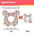 KAKIBLIN Baby Neck Pillow, Upgraded Baby Support Pillow,Baby Neck Support Pillow for Carseat, Newborn Neck Support