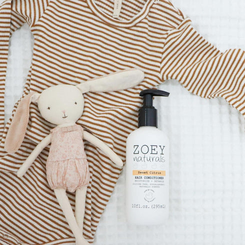 Absolutely Natural Zoey Naturals - Sweet Citrus Hair Conditioner for Kids, Tear-Free, Hypoallergenic, Paraben-Free
