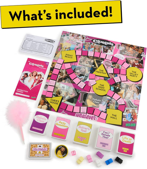 Clueless Party Game - Ugh as if! Edition for Adults