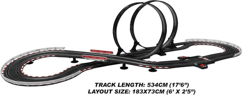 Superior 552 Slot Car Racing Set with USB Power