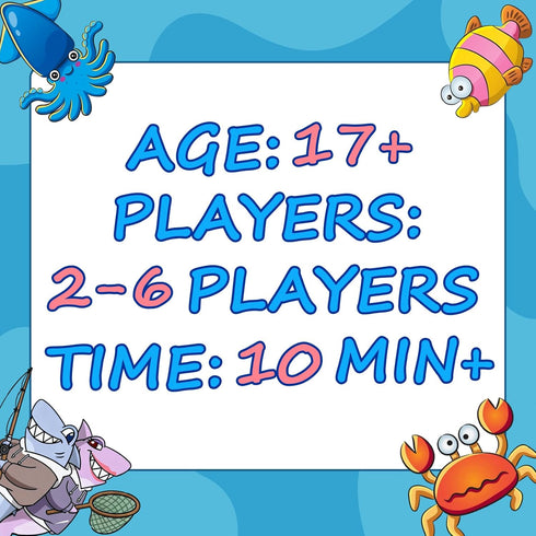 Remione 2+ 104 10+ 26 Horrible Go Fish Game for Grown Up - Horrdom Go Fish, Players, Cards, Minutes, Pairs, Card Games