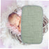 LIFKOME 100% Set 6pcs Cotton Burp Cloths Soft Muslin Baby Washcloths Newborn Girls Boys Towels for Face Drool Sweat