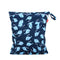 Damero Medium Cloth Diaper Wet Dry Bag with Handle for Swimsuit, Pumping Parts, Wet Clothes, Reusable, Water-Resistant