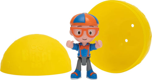 Blippi Ball Pit Mystery Adventure, Portable Indoor/Outdoor Inflatable Ball Pit, 35 Plastic Balls, 10 Surprise Balls