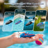 2-Pack 2.4GHz 2 fromeasy Mini RC Boats with Floating Ball Remote Control Boats for Pools & Lakes, Speeds, Auto Flip
