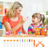 Weewooday 14 Pieces Motor Skill Tool Set, Science Learning Tools for Kids, Includes Test Tubes and Droppers