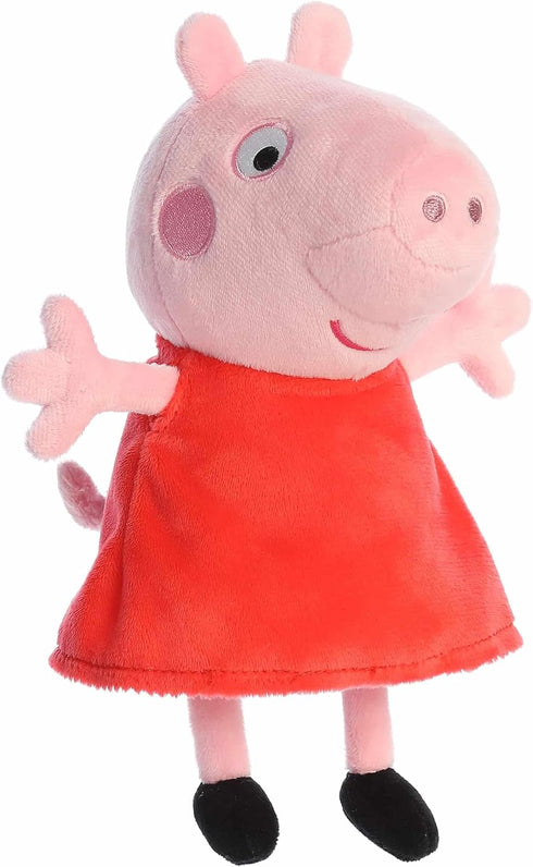 6 Inches Aurora Playful Peppa Pig Stuffed Animal - Officially Licensed Toys for All Fans - Perfect for Birthdays