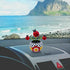 Red Solar Dancing Flower - Cute Power Flower for Car Decoration, Dashboard Swinging Doll, Home Ornament, Solar Power