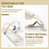 3-in-1 4 33 lbs Portable Baby Bouncer & Rocker Chair for Newborn to Toddler - Adjustable Recline Positions, Breathable