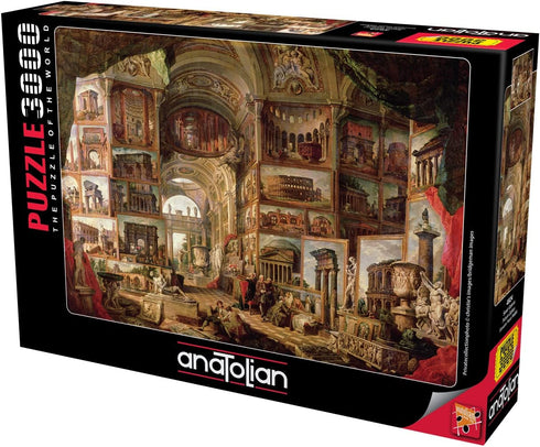 Anatolian Puzzle - 3000 Piece Jigsaw Puzzle, Picture Gallery, 4924, Multicolor, Standard