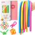 Diltik 10 Pack Sensory Toys for Kids Upgraded Extra-Thick Stretchy Sensory Strings for