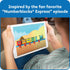 hand2mind Numberblocks Express Train MathLink Cubes Activity Set, Preschool Learning, Counting Blocks, Educational Toys