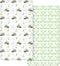 CroBlissful 2 Pack Golf Baby Crib Fitted Sheet 52'' x 28'' Stretchy