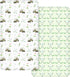 CroBlissful 2 Pack Golf Baby Crib Fitted Sheet 52'' x 28'' Stretchy