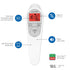 Microlife Non-Contact Digital Infrared Forehead Thermometer, Large Backlit LCD Screen, Fever Alarm, Accurate Readings