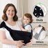 45 lbs, Plus Size Baby Sling Carrier - Baby Carrier Extended Adjustable Design for Larger Kids, Breathable Anti-Slip
