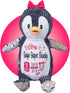 Personalized Baby Stats Penguin Plushie - Birth Announcement Stuffed Animals - Personalized Baby Keepsake Birth