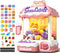 Claw Machine for Kids, Mini Vending Machine with Music, Electronic Prize Dispenser for Party Birthdays, Includes 45