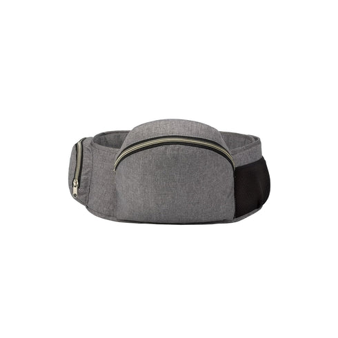 Moby Wrap Grey Heather Hip Carrier - Comfortable Baby Travel Gear