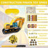 FIGEPO Construction Pinata Dump Truck Pinata for Boy Kids Construction Birthday Party Tractor Excavator Car