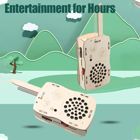 6-8-13 6 7 8 9 10 11 12 13 14+ STEM Toys for Age Crafts Kits Building Your Own Walkie Talkies for Kids Easter Basket