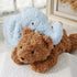 20.5" 2Lbs, (20.5"x7.9"x5.9") Weighted Teddy Bear Stuffed Anima Sturdy and Fluffy Brown Bear Plush Toy for Kids Cuddle