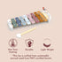 8 1+ SPEEDY MONKEY Colorful Xylophone Tuned Metal Keys with Wooden Mallet, Safe Musical Toy for Toddlers Years