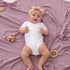 Red & Purple Muslin Swaddle Blanket for Infants