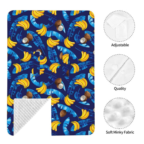 CQMZJHU Bananas Sign Baby Car Seat, Rain Shelter, Multifunctional Nursing Cover for Newborns, Mother Care
