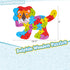 LovesTown Lion Wooden Puzzle, 26PCS Jigsaw Puzzle Alphabet and Number Blocks Animal Wooden Building Blocks for Kid Preschool Education