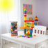 (Pack 1) 4910-1 JA-RU Building Blocks Spinning Toy of Creative Cogs. Click, Clock, & Stock. Connect Colorful Pieces.