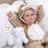 BABESIDE Reborn Baby Doll Clothes, Outfit Accessories with Hat for 17-22 Inch Dolls, Boys & Girls