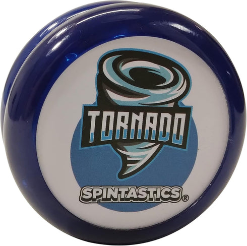 Tornado - Looping Yo-Yo, Classic Shape, Ball-Bearing Axle, Designed by World Yo-Yo Champion (Blue)
