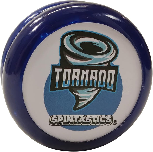 Tornado - Looping Yo-Yo, Classic Shape, Ball-Bearing Axle, Designed by World Yo-Yo Champion (Blue)