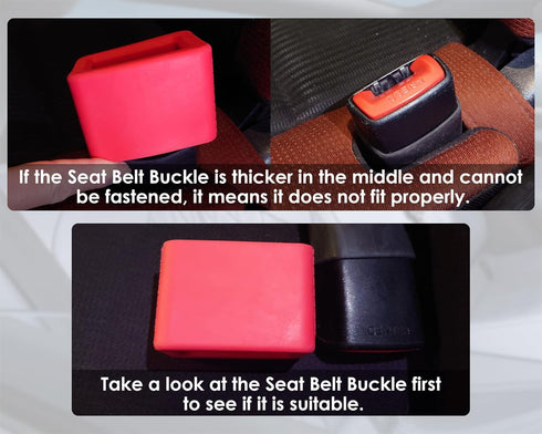 2 DS. DISTINCTIVE STYLE Seat Belt Holder Easy Access Seatbelt Accessories for Kids Pieces(Blue)