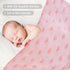 Viviland Muslin Swaddle Blankets, Breathable Baby Receiving Wraps, 2-Pack Sun, 47 x 47 inches