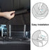 2 Pack Car Seat Protector for Kids with Non-Slip Function and Seat Side Wings Made of Anti-Stain and Water Proof