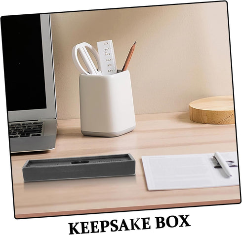 Wooden Pregnancy Test Keepsake Box - Perfect Baby Shower Gift