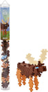 PLUS PLUS - Moose - 70 Piece Tube, Construction Building Toy, Interlocking Mini Puzzle Blocks for Kids