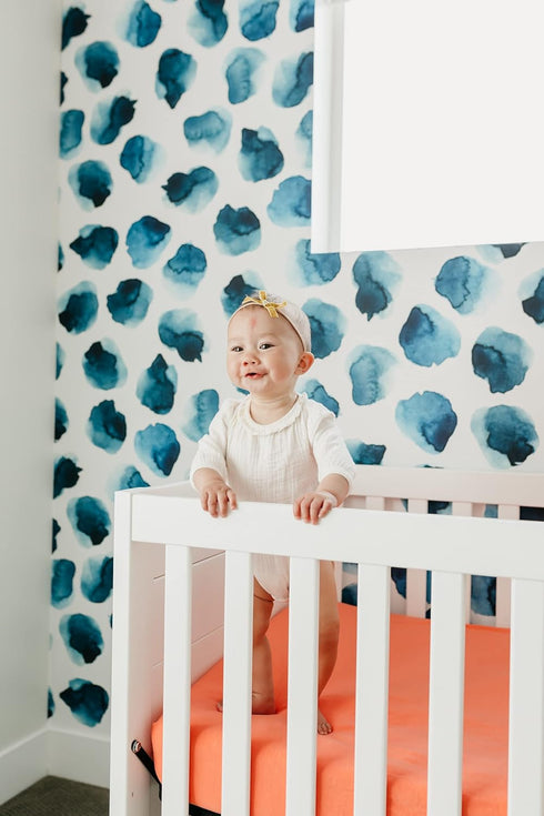 Stella Copper Pearl Premium Knit Crib Sheets - Breathable and Soft, Fitted Sheets for Standard Mattresses, Perfect