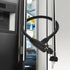 Secure Black Refrigerator Lock with Keys, 19.7" Childproof Cable Lock for French Door Fridge & Cabinet