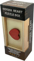 Enigma Secret Puzzle Box Heart - Money Gift Trick Box