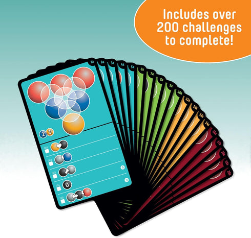 Dimension: The Brain Game to Go | Brainteasers | Puzzles | Solo Games | 1 Player | Stacking Game | Kosmos Game