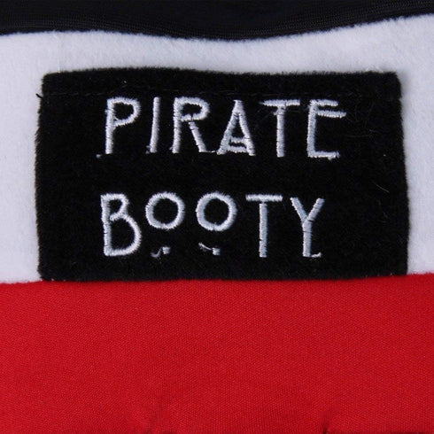 Plush Pirate Booty Tooth Fairy Pillow with Pocket, 11"