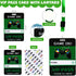 146 Pcs Video Game Party Favors, Gamer Party Favors for Boys - VIP Passes with Lanyards Bracelets Keychains Tattoo Stickers Shoe Charms Button Caps Party Bags for Gaming Party Favors